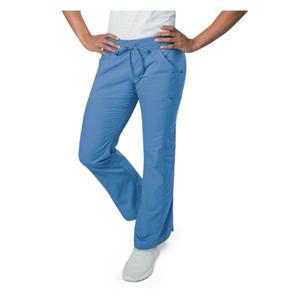 Scrub Pant Adult Unisex Ceil Blue 65% Polyester / 35% Cotton Mid...