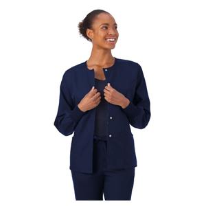 Warm-Up Jacket 2 Pockets Long Sleeves X-Small Navy Ea