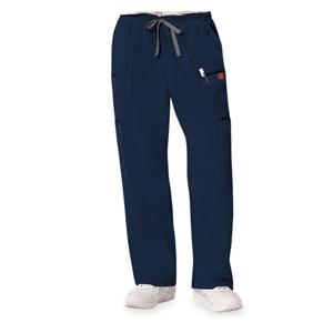 Dickies Scrub Pant 7 Pockets 3X Large Navy Mens Ea