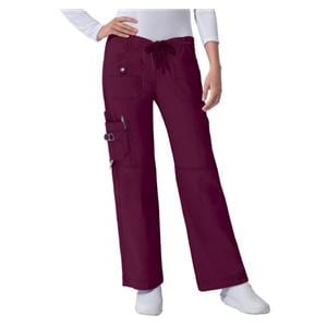 Dickies Scrub Pant Adult Womens Wine 52% Cotton / 45% Polyester /...