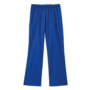 Fundamentals Scrub Pant Adult Womens Galaxy Blue 65% Polyester /...