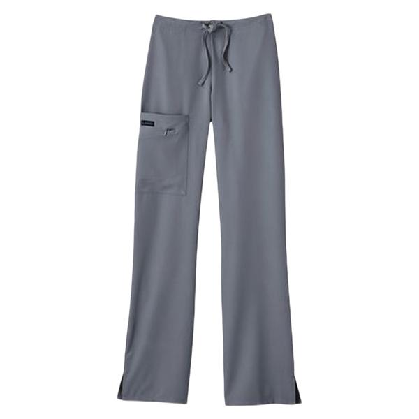 Jockey Scrub Pant Poly/Ryn/Spndx 4 Pockets Medium Pewter Womens Ea