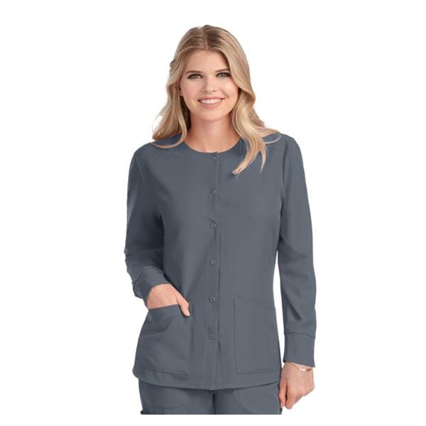 Warm-Up Jacket Pewter Small Each