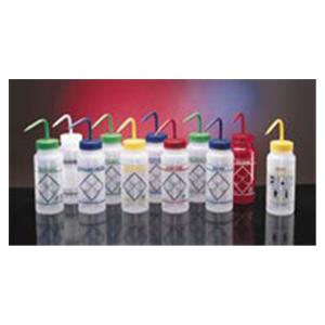 Fisherbrand Wash Bottle Polyethylene Color Coded 6/Package