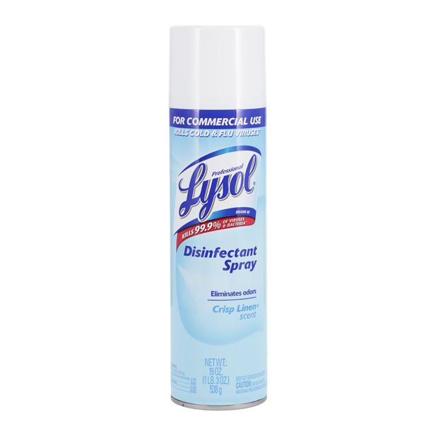 Disinfectant Spray Lysol IC Bottle Crisp Linen 19 oz Each