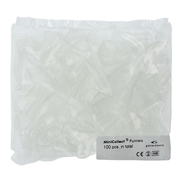 MiniCollect Blood Collection Funnel 100/Package, 10 PK/CA