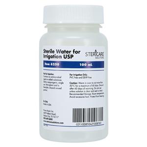 SteriCare Solutions Irrigation Solution Water 100mL Plastic Pour...