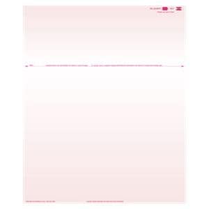 Statement Paper Pink With Credit Card Logo 500/Pk