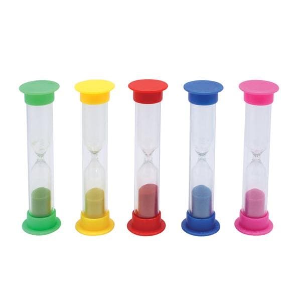 2 Minutes Brushing Timer 3.5 in Assorted Colors 50/Package