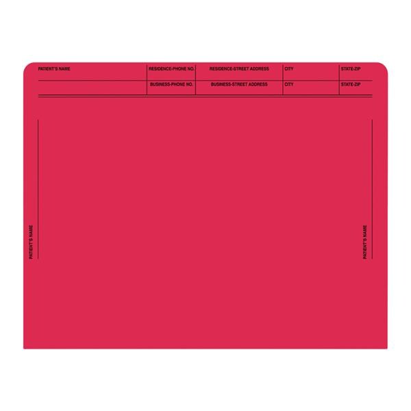 Heavy Duty Color File EnvelopeRed 250/Bx