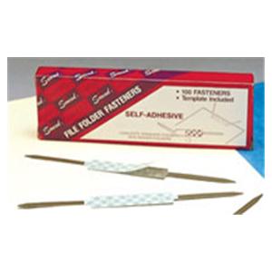 Self Adhesive Folder Fasteners 2" 100/Bx