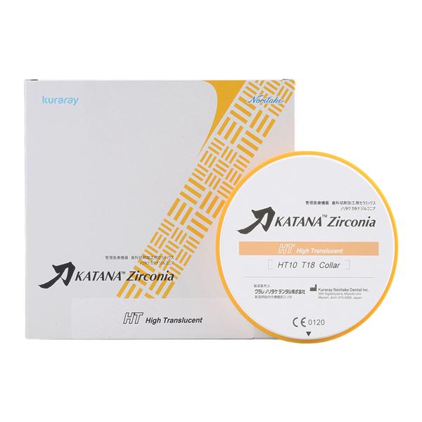 Katana HT10 Zirconia Disc White 98x22 Ea