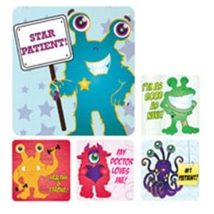 Stickers Monsters Healthy And Strong 100/Rl
