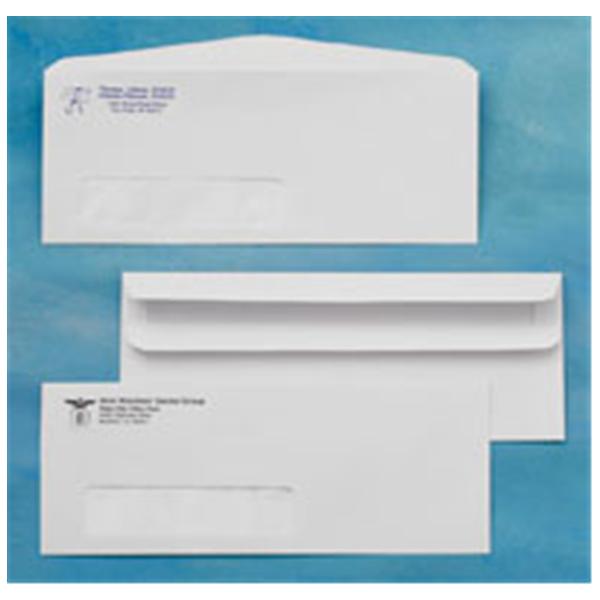 Business Envelopes #10 1 Window Security White With Logo 500/Bx