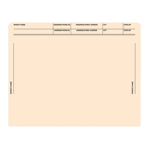 Pre-printed File Env Kraft #40Heavy Duty 250/Bx