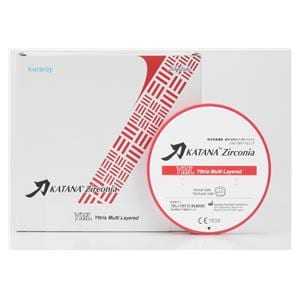 KATANA ZR YML Multi Layered Zirconia Disc B3 98.5x14 Ea