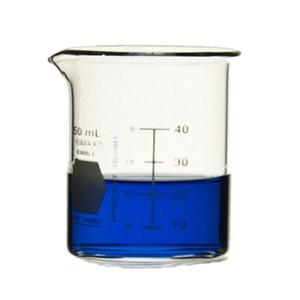 Kimax Griffin Beaker Borosilicate Glass Clear 50mL BX