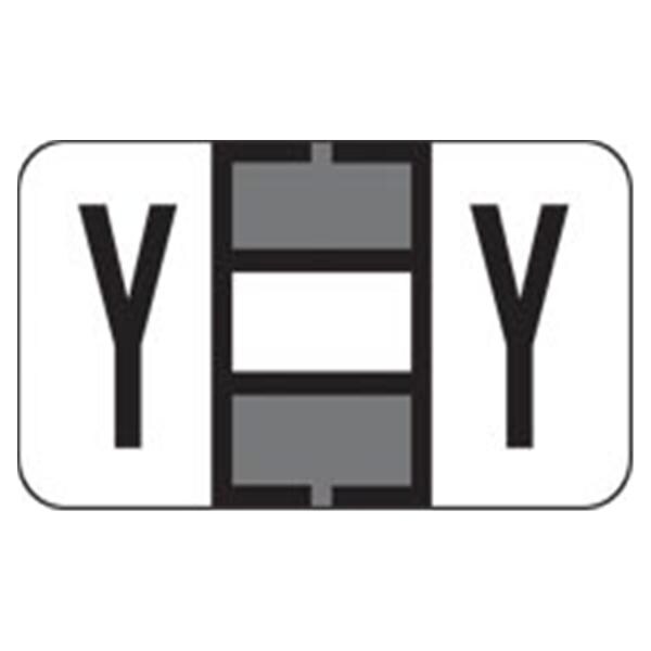Jeter Compatible "Y" Labels Gray 500/Rl 500/Rl