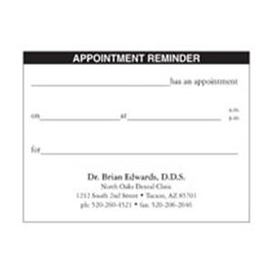Appointment Post-Its Personalized 4 in x 3 in 8Pads/Pk