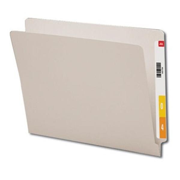 Top-Tab Colored Folder Gray 11Pt Letter 100/Bx 100/Bx