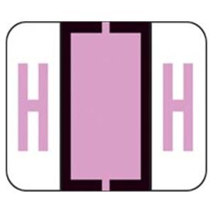 Tab "H" End Tab Labels1.25"x1" 500/Rl