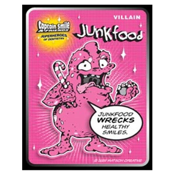 Captain Smile & Friends Trading Cards Junkfood English 50/Pk