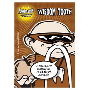 Laser 4-Up Recall Cards Wisdom Tooth 4 in x 6 in 100/Pk