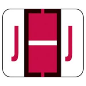 Tab "J" End Tab Labels1.25"x1" 500/Rl
