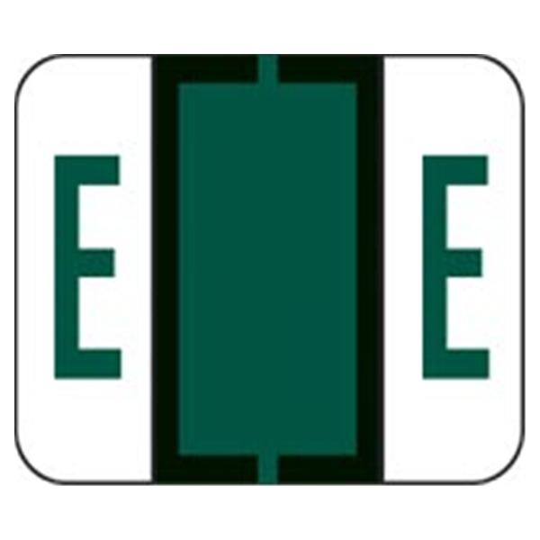 Tab "E" End Tab Labels1.25"x1" 500/Rl