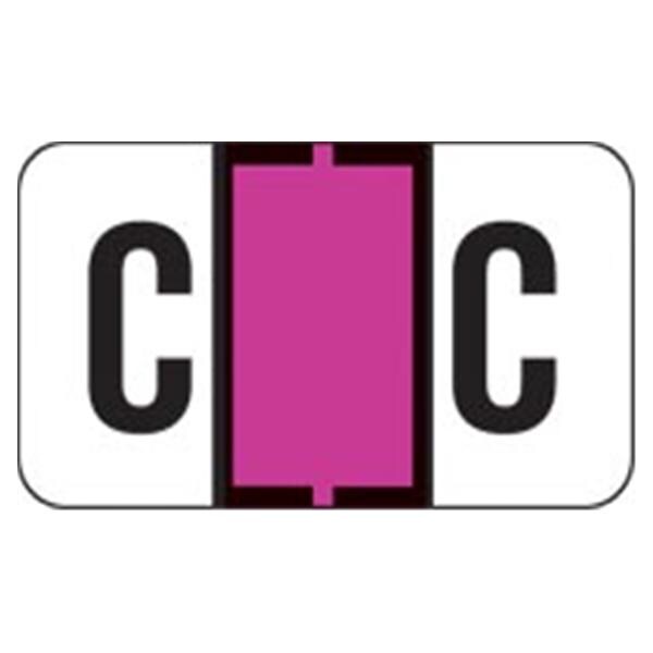 Jeter Compatible "C" Labels Purple 500/Rl