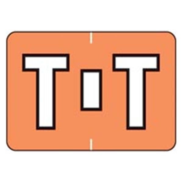 Colwell Jewel Tone "T" Labels1.5"x1" 500/Rl