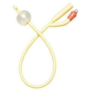 2-Way Foley Catheter Straight Tip Silicone 24Fr 5-10cc