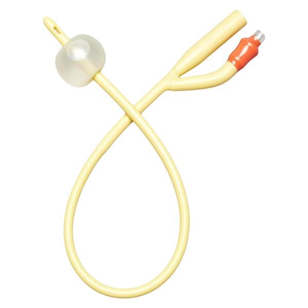 2-Way Foley Catheter Straight Tip Silicone 24Fr 5-10cc