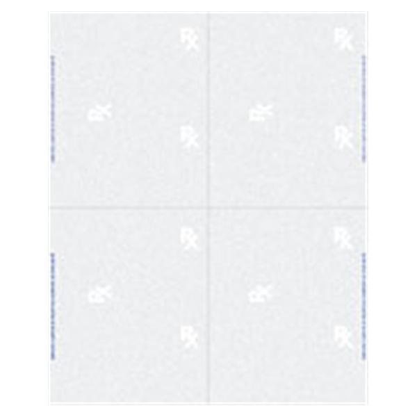 Laser Prescription Paper Medicaid Approved Quarter Sheet With Perforation 500/Pk