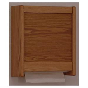 Paper Towel Dispenser Light Oak Wood C-Fold/Multifold Each