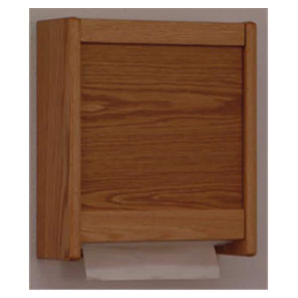 Paper Towel Dispenser Light Oak Wood C-Fold/Multifold Each