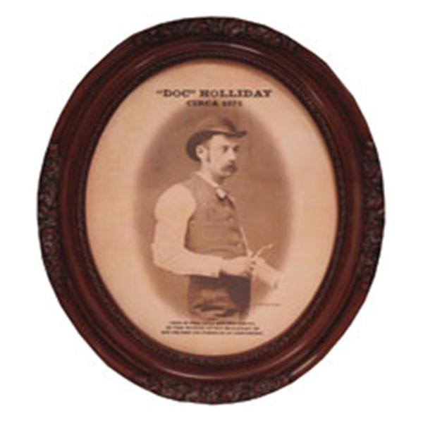 Framed Photo Doc Holliday 14 in x 17.5 in Ea