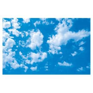 CeilingScenes Acoustic Tile Scattered Clouds 4-Tiles Square 24 in x 24 in Ea
