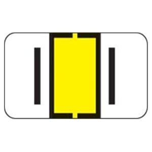 Jeter Compatible "I" LabelsYellow 500/Rl