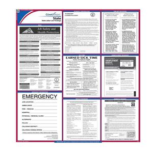Poster State Labor Law Alabama English 27 in x 39 in Ea
