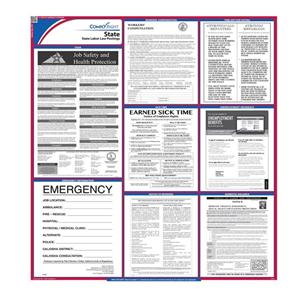 Poster State Labor Law New Hampshire English 27 in x 39 in Ea