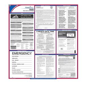 Poster State Labor Law Ohio English 27 in x 39 in Ea