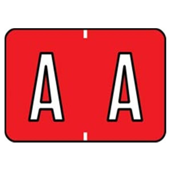 Sycom "A" End Tab Labels1"x1.5" 500/Rl