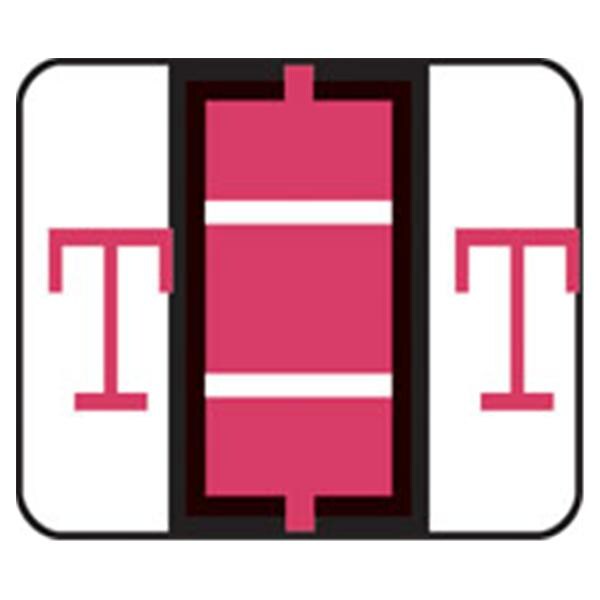 Tab "T" End Tab Labels1.25"x1" 500/Rl