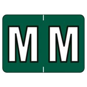 Sycom "M" End Tab Labels1"x1.5" 500/Rl