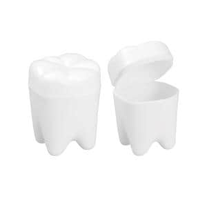 Tooth Saver Tooth Shaped 2 in White 72/Package