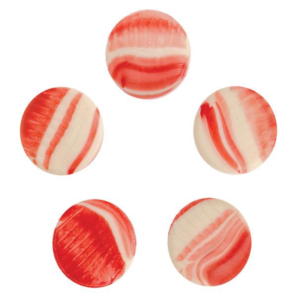 Dr. John's Hard Candy Round Sugar Free Peppermint 250/Bg