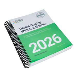 Coding With Confidence Dental Coding Book 2026 Ea