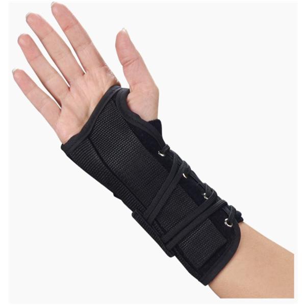 Splint Wrist/Forearm Size Small Suede Leatherette 8" Left