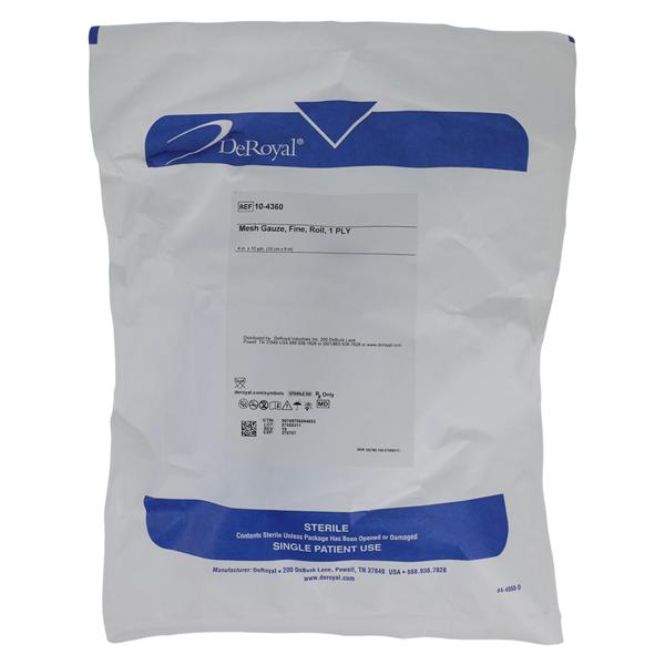 Dressing Bandage Fine Mesh 4"x10yd 1 Ply 1/Rl